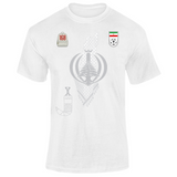 T-Shirt Unisex Dry Sport Maglia Resistenza  Iran/Palestina 2026.